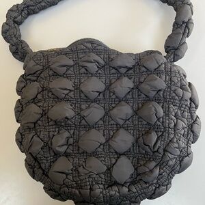 Black Quilted Women's Bag